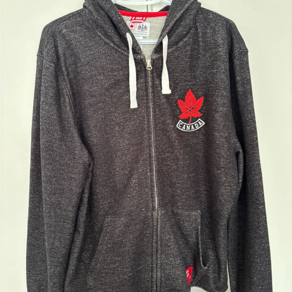 Olympic maple leaf hoodie